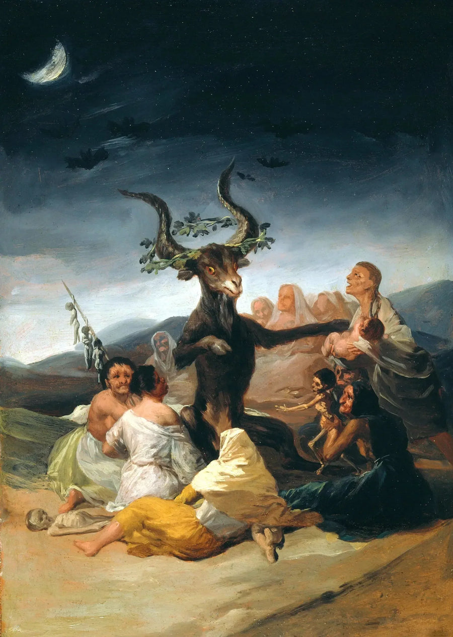 Noitien sabatti - Francisco de Goya