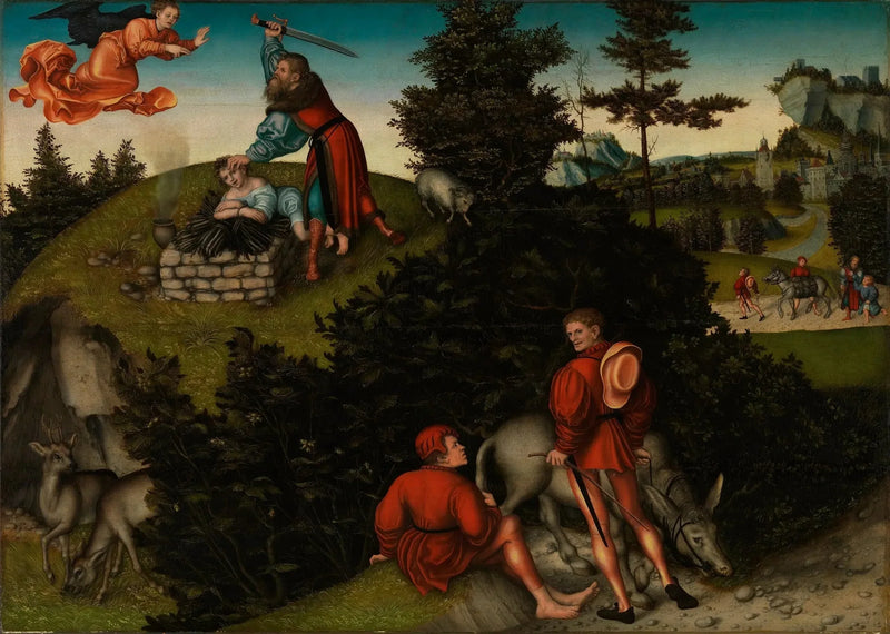 Aabrahamin uhri - Lucas Cranach vanhempi