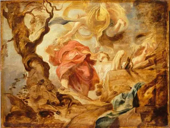 Aabrahamin uhri - Peter Paul Rubens