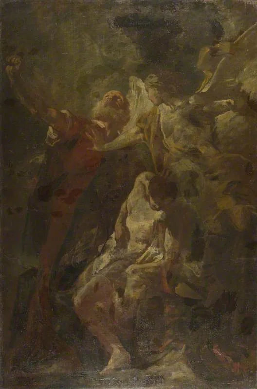 Iisakin uhraus - Giovanni Battista Piazzetta
