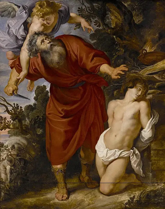 Iisakin uhraus - Peter Paul Rubens