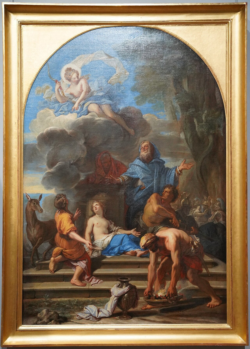 Ifigéniin uhraus - Jean-Baptiste Jouvenet