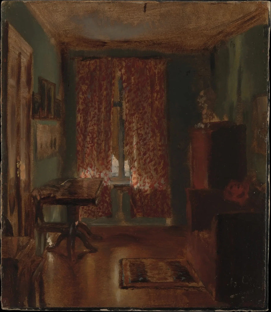 Taiteilijan sali Ritterstrasse - Adolph von Menzel