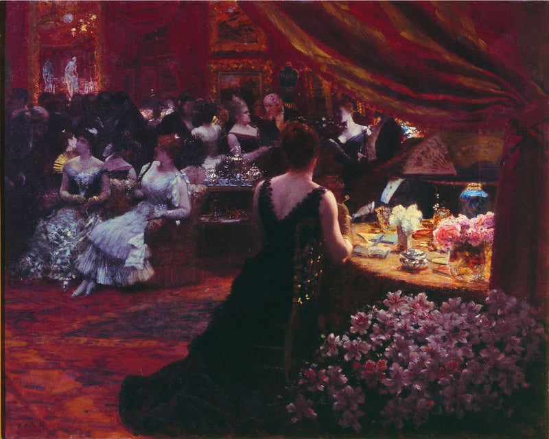 Prinsessa Mathilde Bonaparten sali - Giuseppe De Nittis