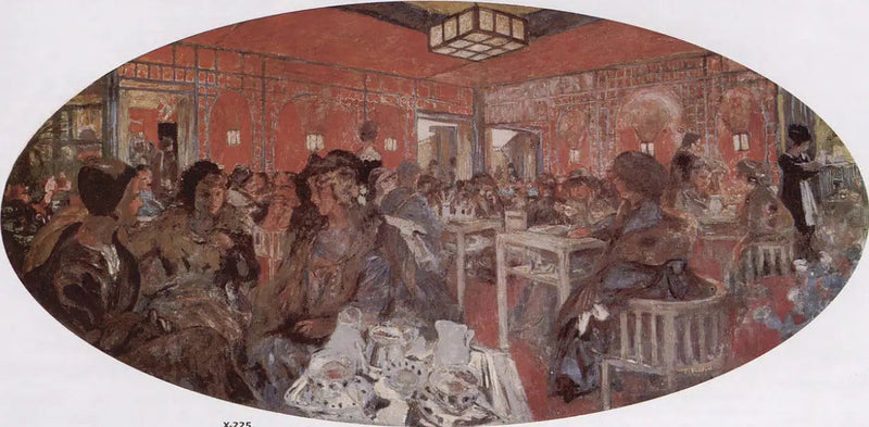 Grand Teddy -teekuppila - Édouard Vuillard