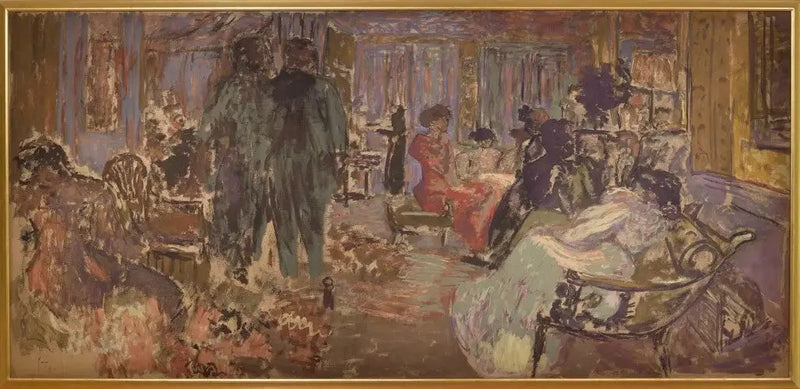 Hesselien sali - Édouard Vuillard