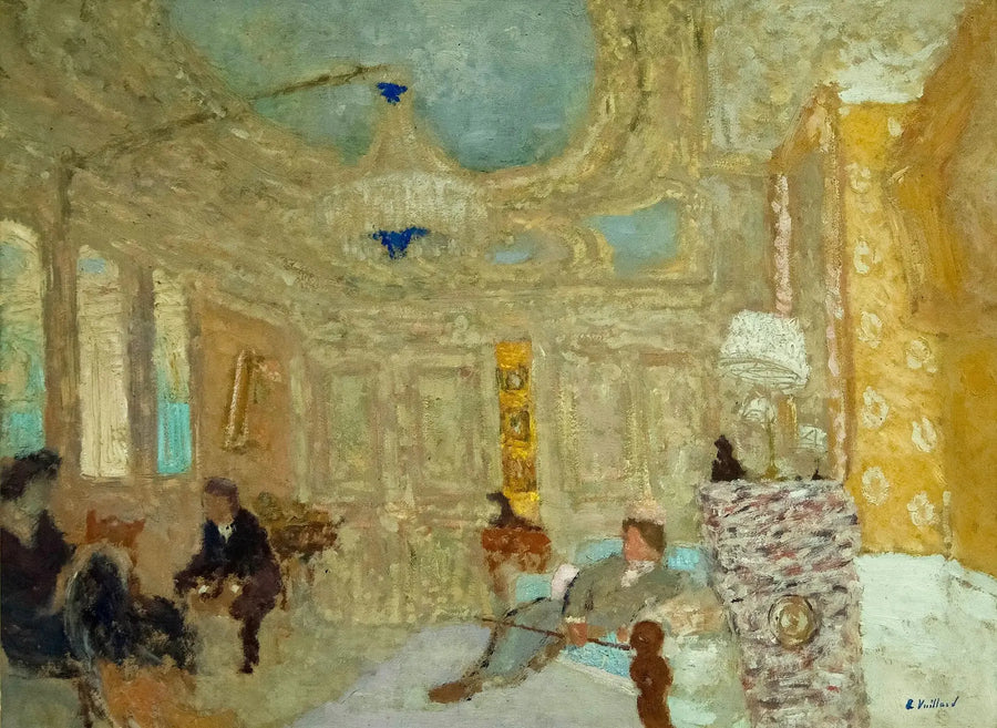 Hesselien sali, Rivoli-katu - Édouard Vuillard