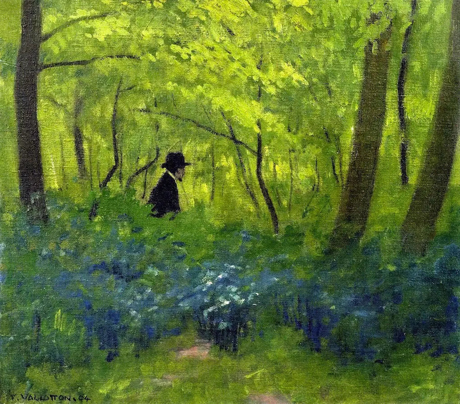 Satyyri metsässä Bois de Boulogne - Félix Vallotton