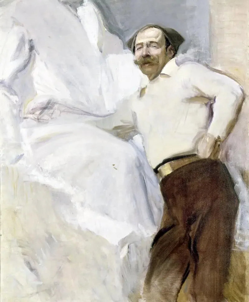 Kipsaaja, Mariano Benlliure ja Gil - Joaquín Sorolla