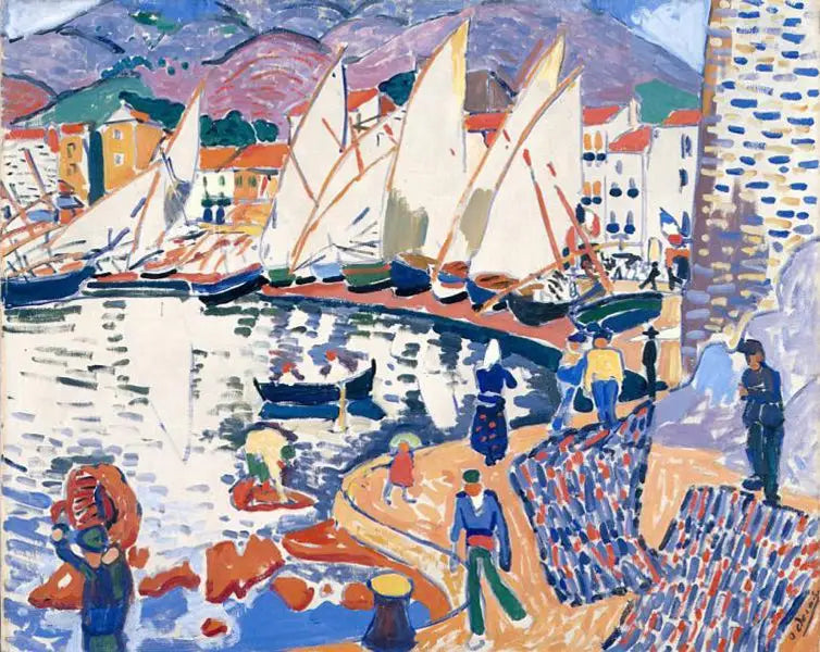 Purjeiden kuivuminen - André Derain