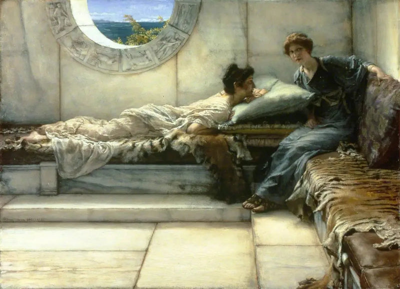 Salaisuus - Lawrence Alma-Tadema