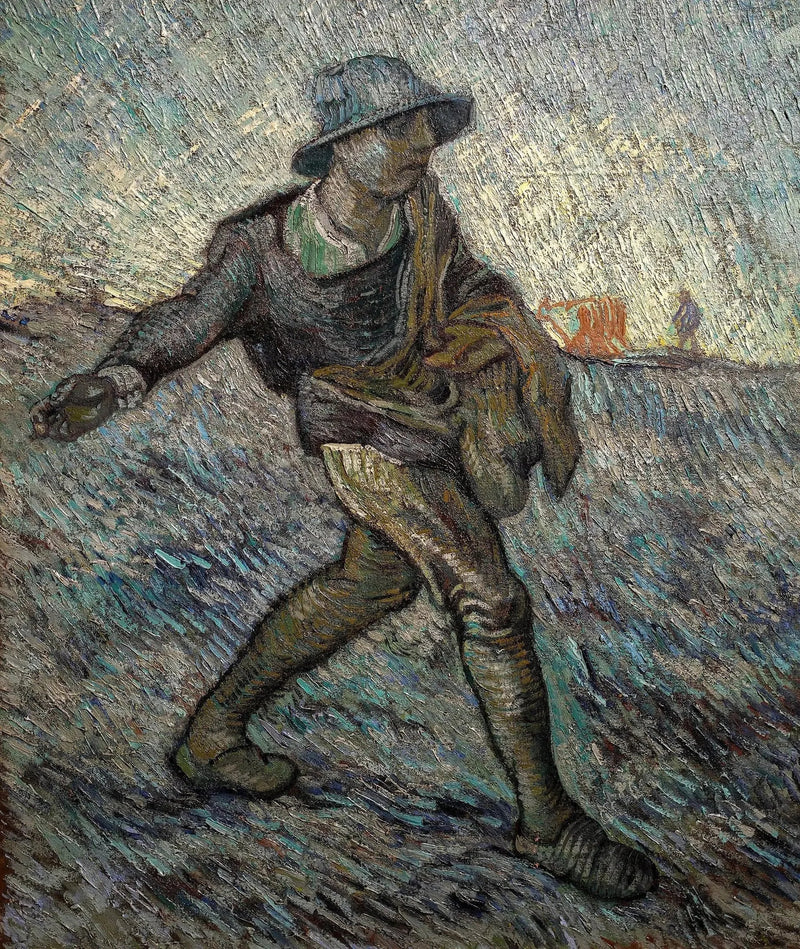 Siemenentekijä (Millet'n mukaan) - Vincent van Gogh