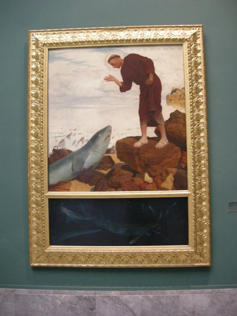 Antoinen saarna - Arnold Böcklin