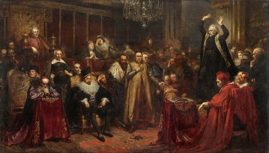 Piotr Skargan saarna - Jan Matejko