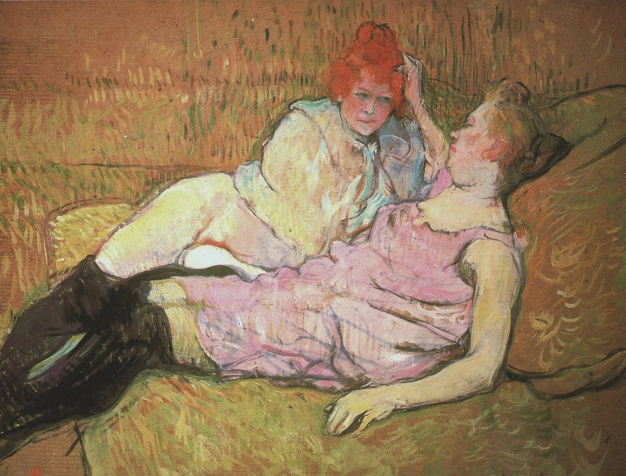 Sohva - Henri de Toulouse-Lautrec
