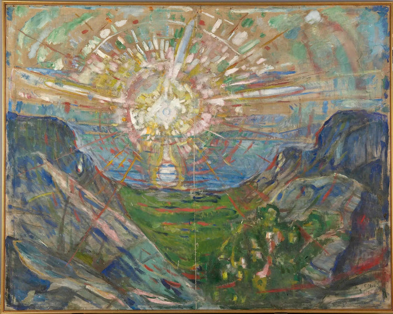 Aurinko - Edvard Munch