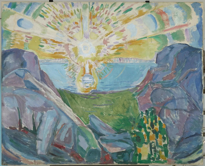 Aurinko - Edvard Munch