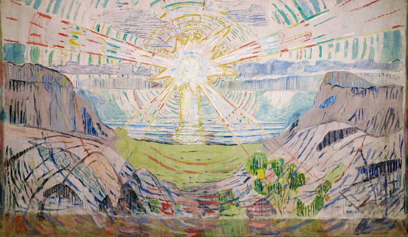 Aurinko - Edvard Munch