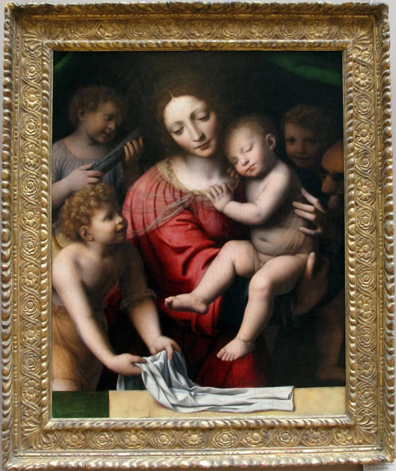 Jeesuksen Pienen Lapsen Uni - Bernardino Luini