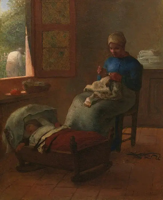 Vauvan uni - Jean-François Millet