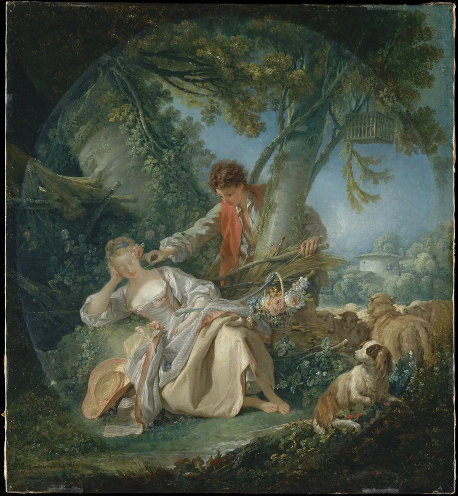 Keskeytynyt uni - François Boucher
