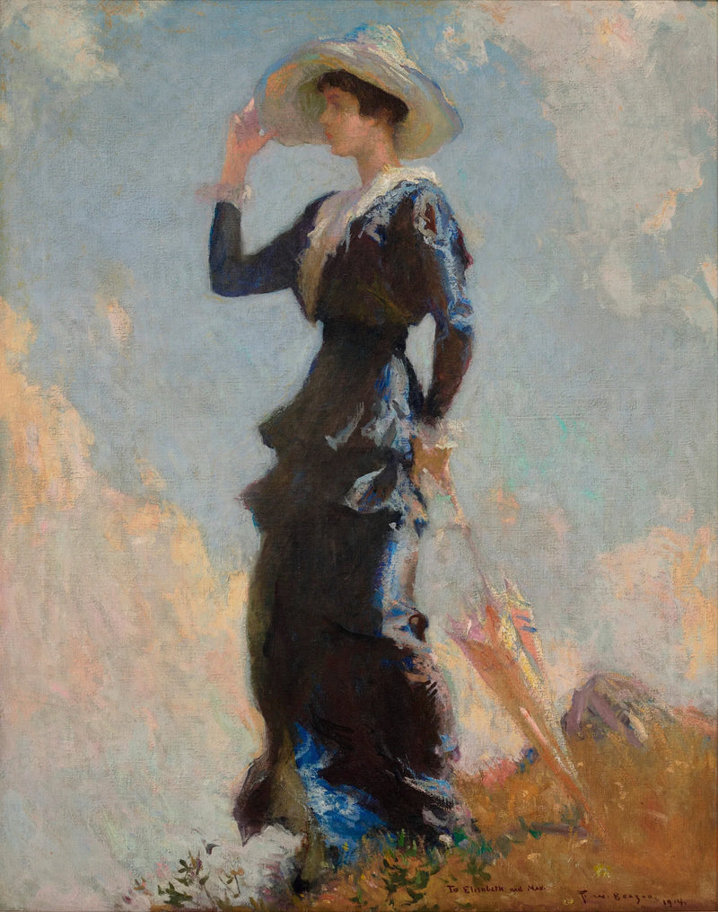 Kukkulan huippu - Frank Weston Benson