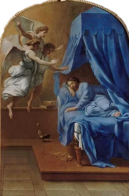 Pyhän Brunon uni - Eustache Le Sueur