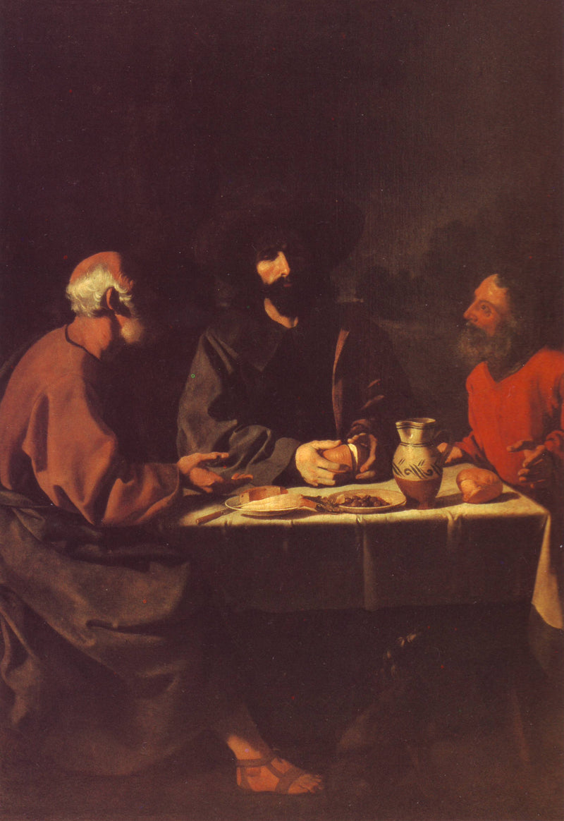 Emmaüs-illallinen - Francisco de Zurbarán