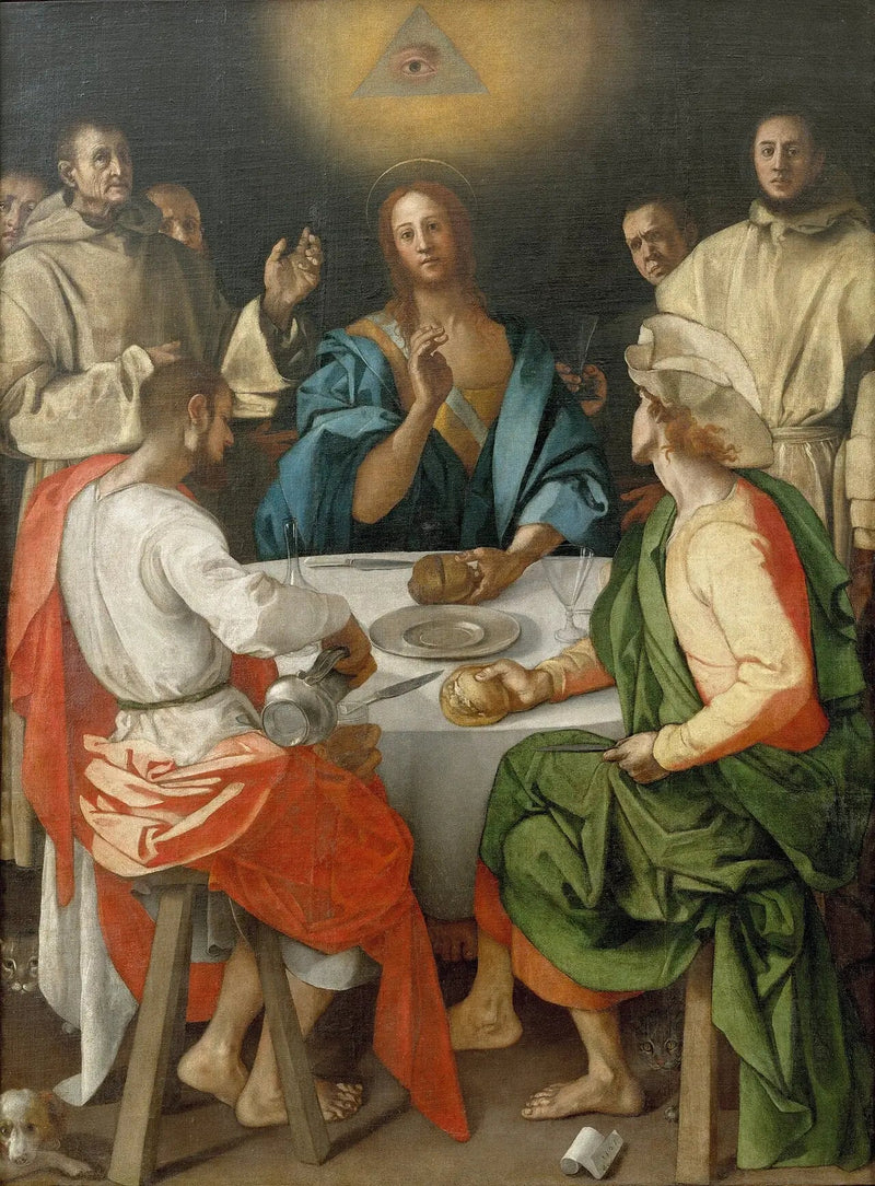Emmauksen illallinen - Pontormo