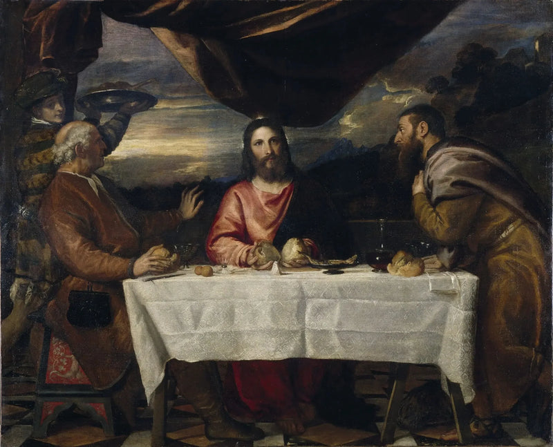 Emmauksen illallinen - Titian