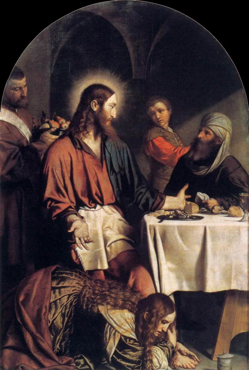 Simonin fariseuksen illallinen - Alessandro Bonvicino