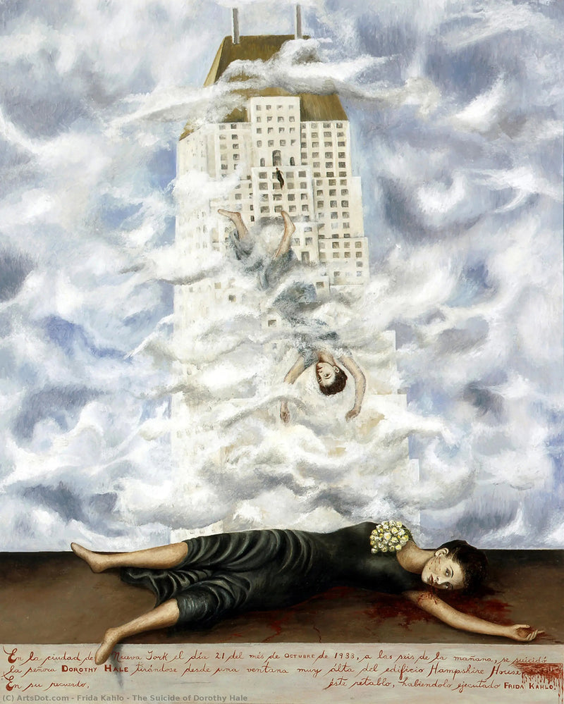 Dorothy Hale'n itsemurha - Frida Kahlo
