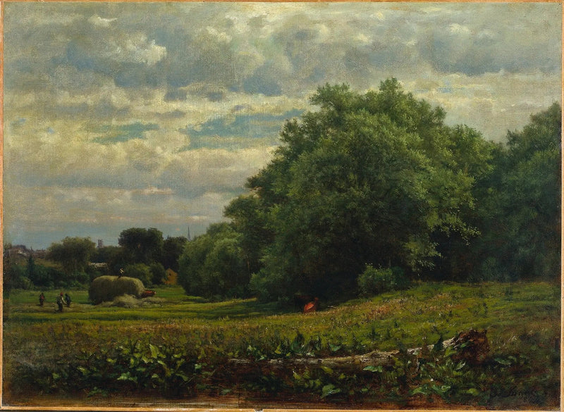 Sadonkorjuun aika - George Inness