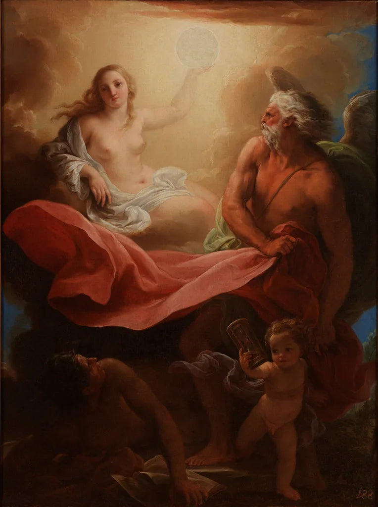 Aika paljastaa totuuden - Pompeo Batoni