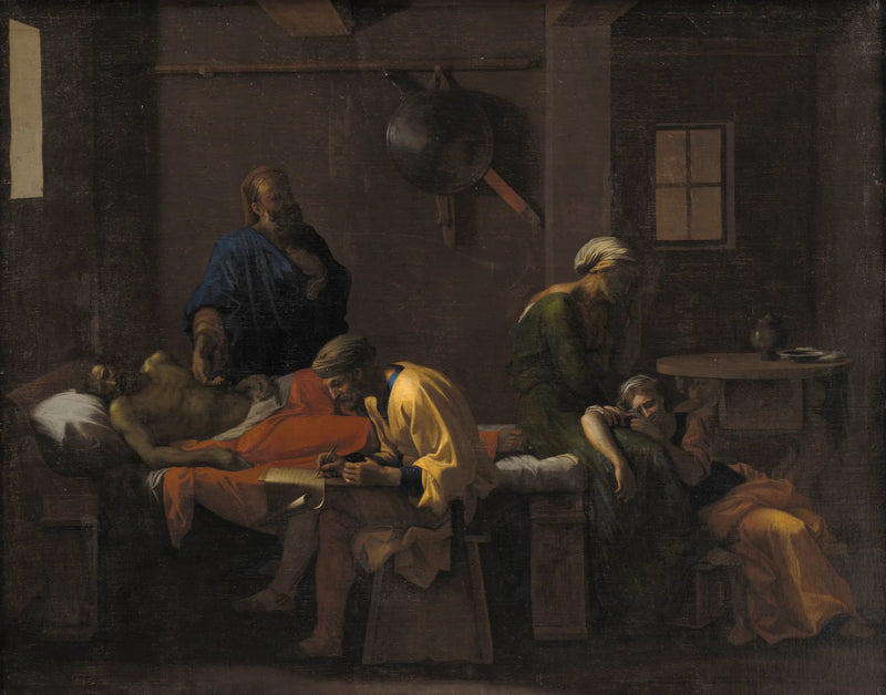 Eudamidan testamentti - Nicolas Poussin