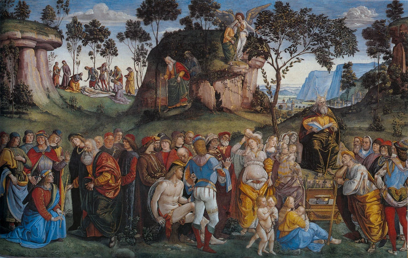 Moision testamentti ja kuolema - Luca Signorelli