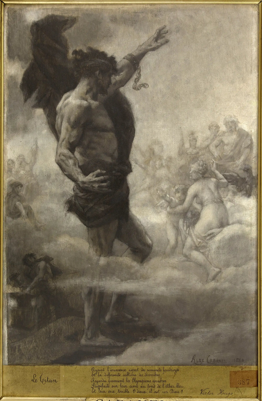 Le Titan - Alexandre Cabanel - Alpha Reproduction