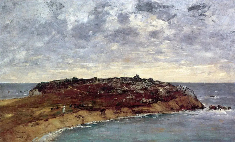 Le Toulinguet, rannikot Camaret - Eugène Boudin