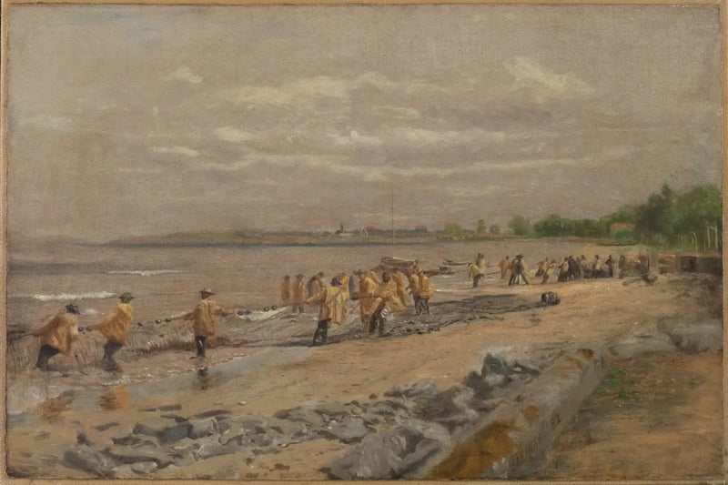 Seine-joen kuljetus - Thomas Eakins