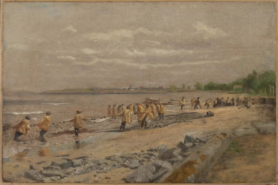 Seine-joen kuljetus - Thomas Eakins