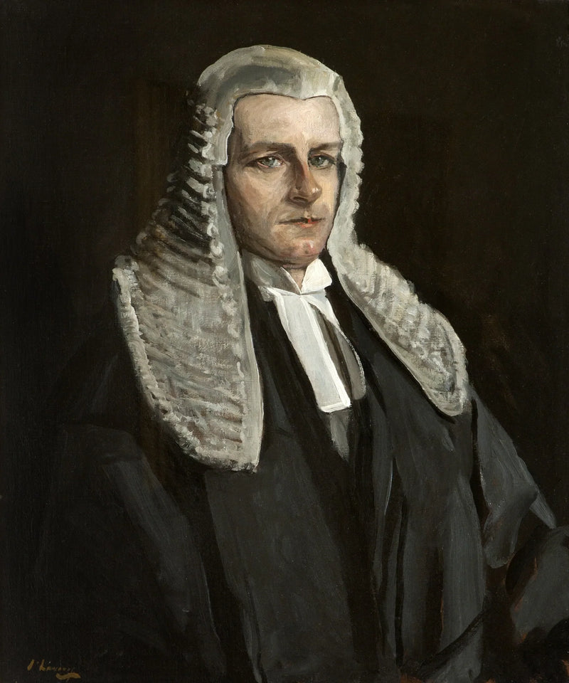 Hyvänarvoisa Hugh O'Neill (1883-1982), yksityisneuvos, Pohjois-Irlannin alahuoneen ensimmäinen puhemies - John Lavery
