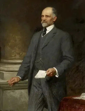 Hyväntekijä Thomas Robinson Ferens (1847-1930), kansanedustaja - Frank Bernard Dicksee