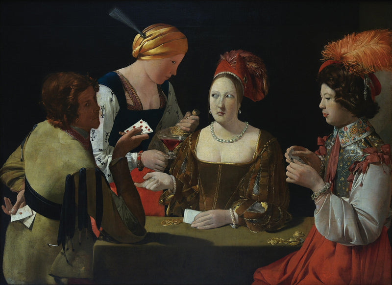 Trikkari kunkku-risti - Georges de La Tour