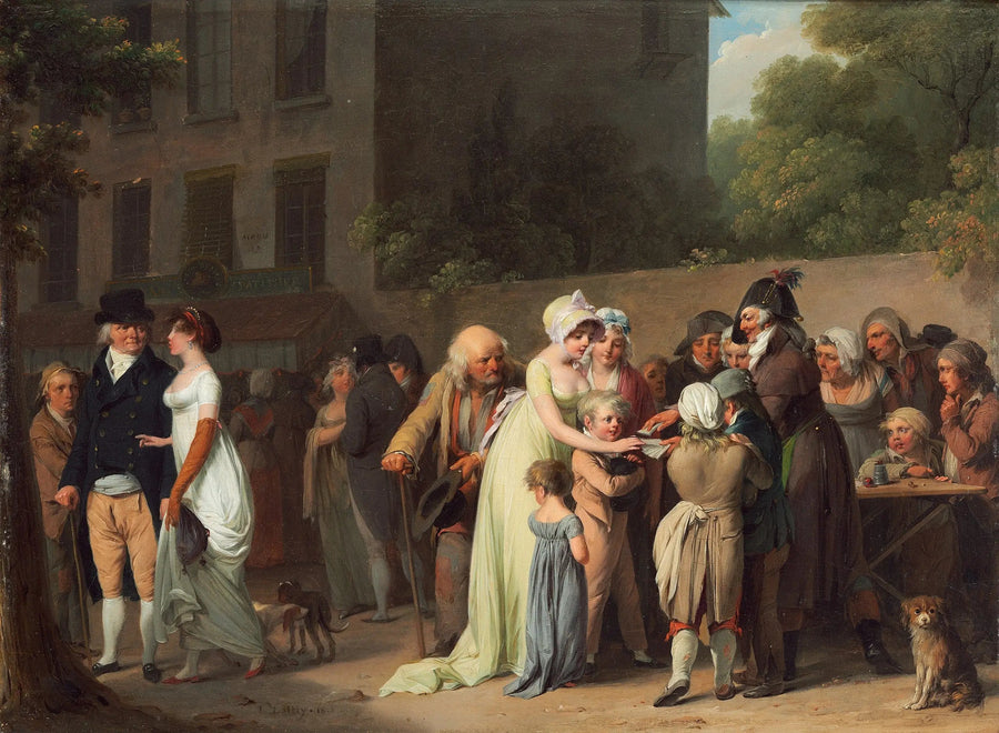 Boulevardin huijari - Louis-Léopold Boilly