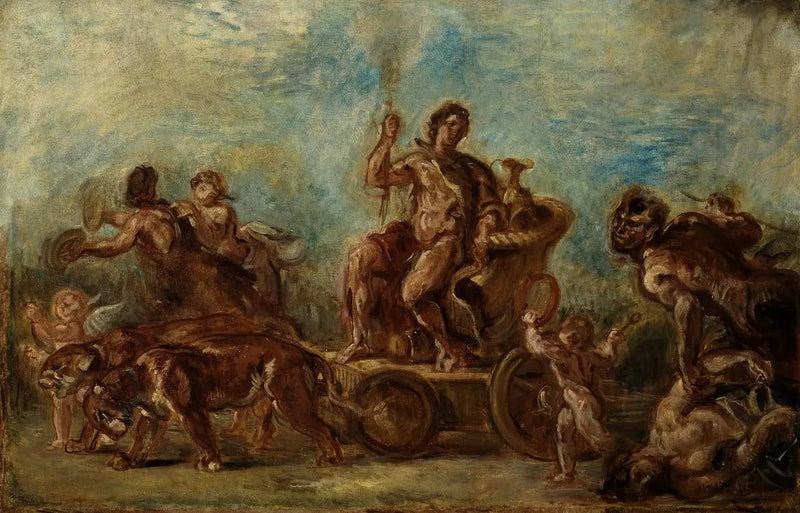 Bacchuksen voitto - Eugène Delacroix