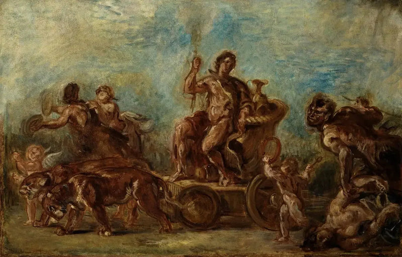 Bacchuksen voitto - Eugène Delacroix