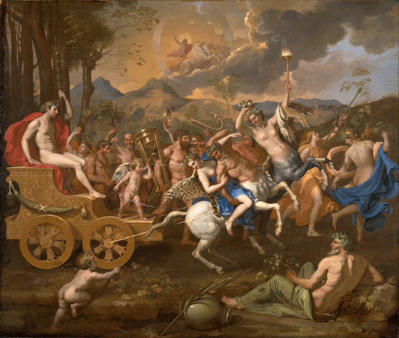 Bacchuksen voitto - Nicolas Poussin