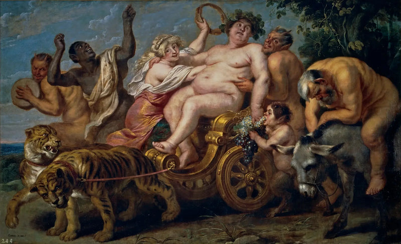 Bacchuksen voitto - Peter Paul Rubens