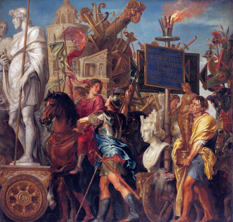 Cäsarin voitto - Peter Paul Rubens