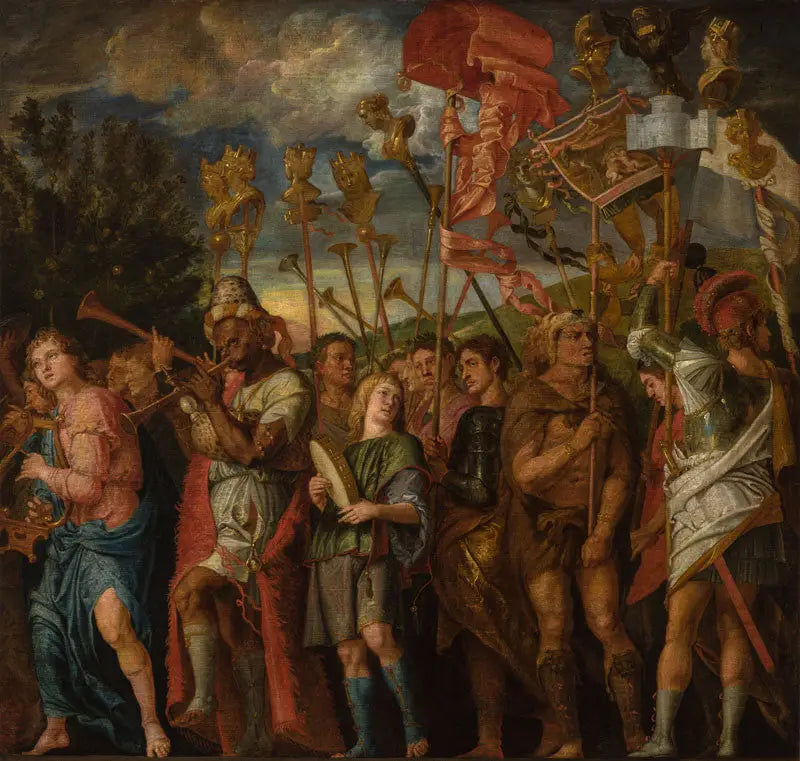 Caesars triumfi - Peter Paul Rubens
